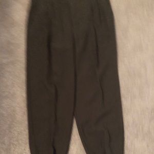 Olive green gap dressy joggers